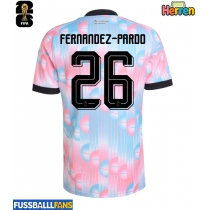 Belgien Matias Fernandez-Pardo #26 Auswärtstrikot WM 2026 Kurzarm